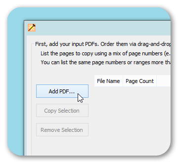 Add PDF Documents