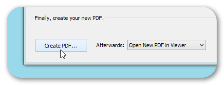 Create PDF Document