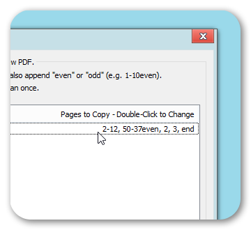 Examples of Document Page Ranges