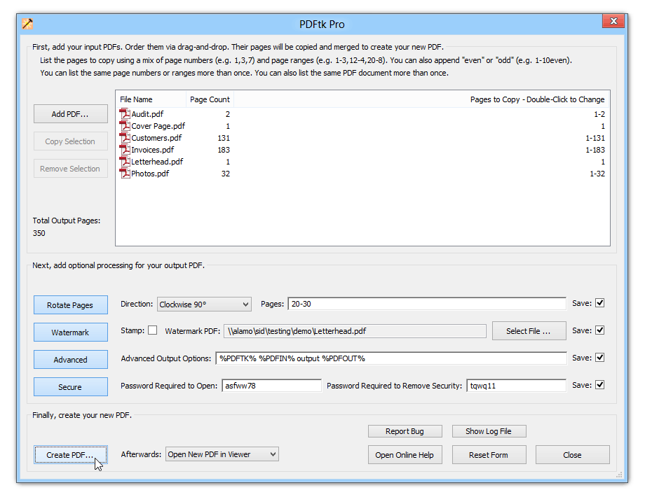 Pdftk The Pdf Toolkit